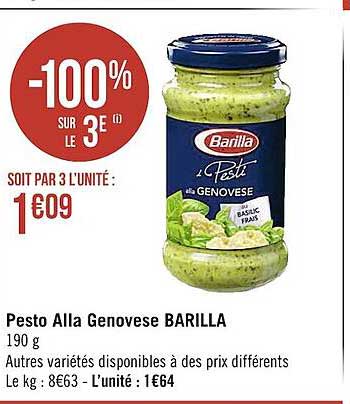 Pesto Alla Genovese Barilla