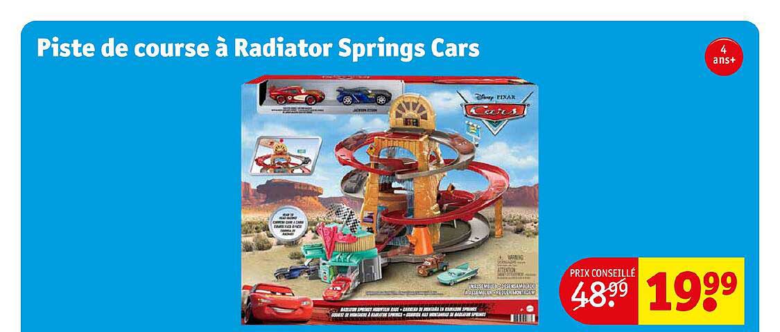 piste de course à radiator springs care