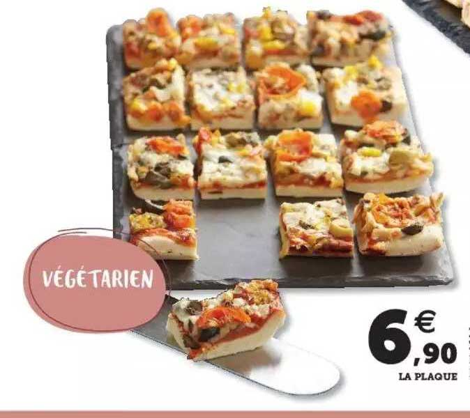 Pizza Végétarienne 30 Toasts