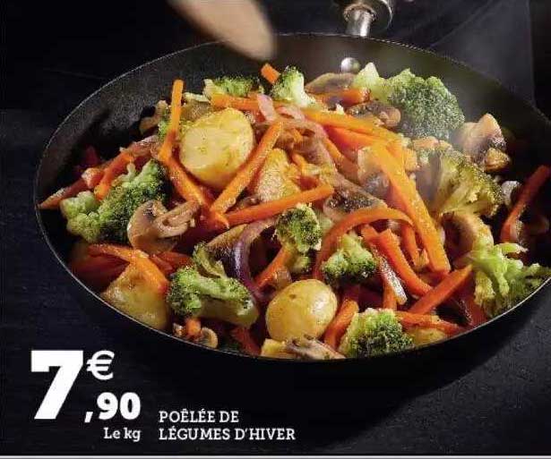 poêlée de légumes d'hiver