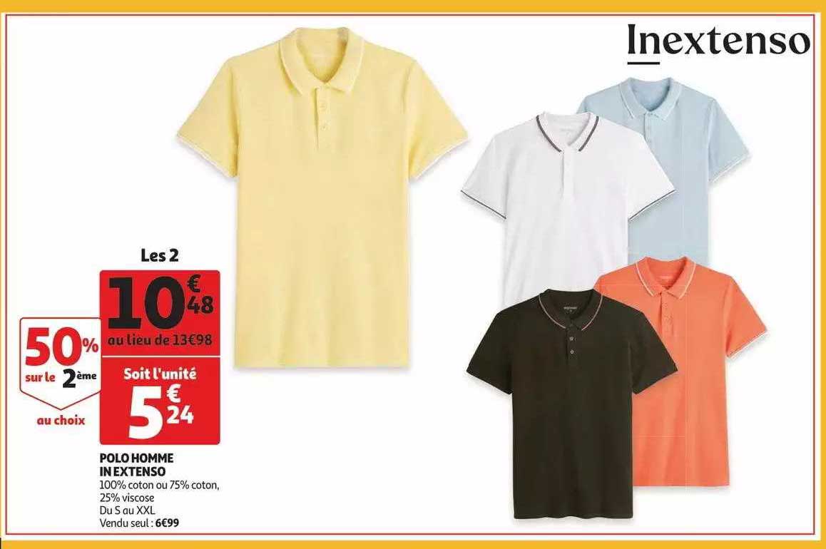 polo homme in extenso