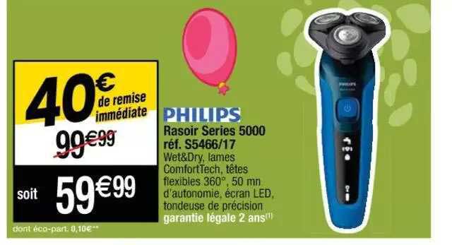 rasoir series 5000 philips