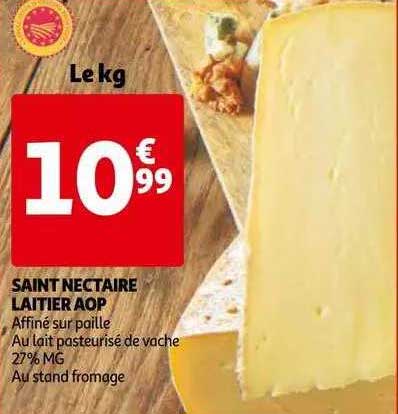 saint nectaire laitier aop