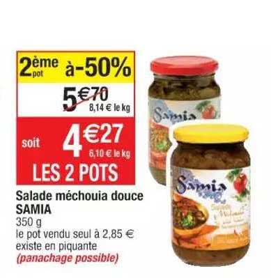 Salade Méchouia Douce Samia