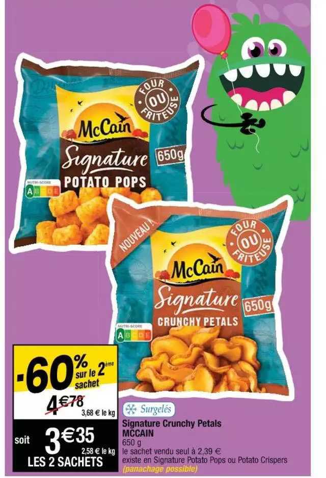 signature crunchy petals mccain
