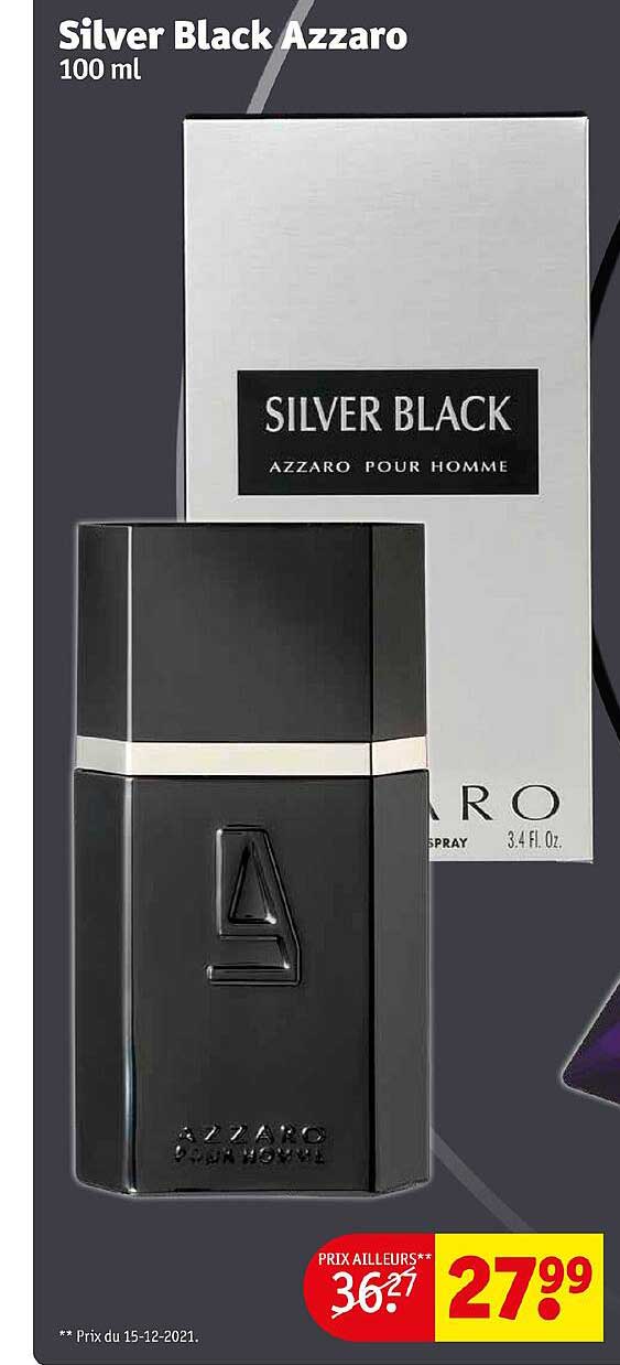 silver black azzaro