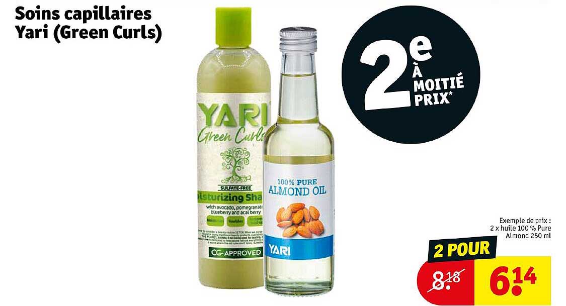 soins capillaires yari (green curls)