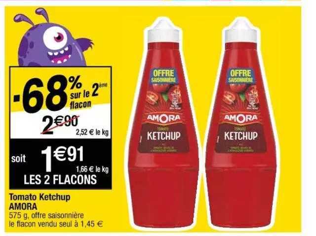 tomato ketchup amora