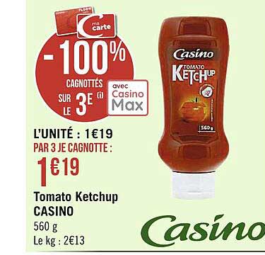 tomato ketchup casino