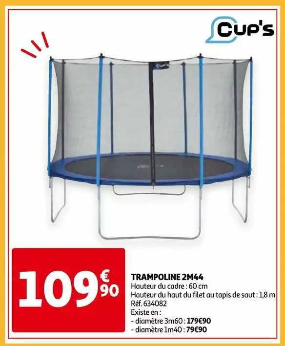 Trampoline 2m44 Cup's