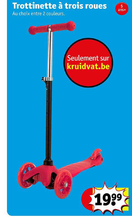 trottinette à trois roues