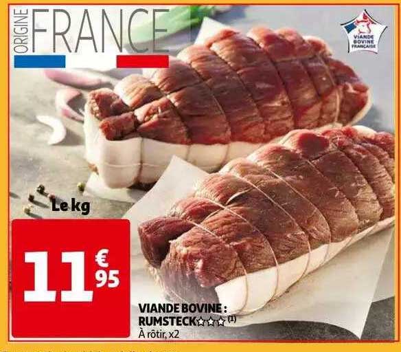 Viande Bovine : Rumsteck***