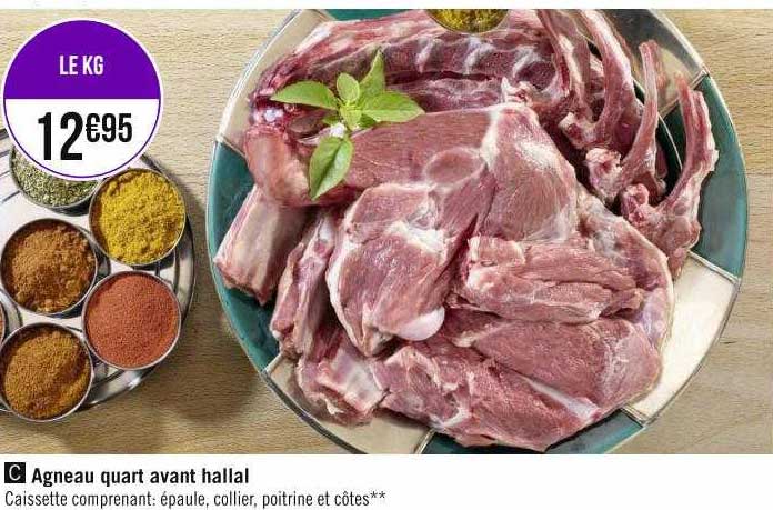 Agneau Quart Avant Halal