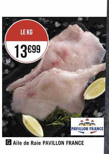 aile de raie pavillon france