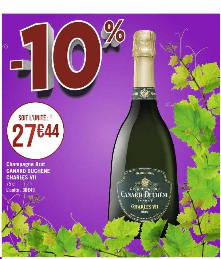 champagne brut canard duchêne charles VII