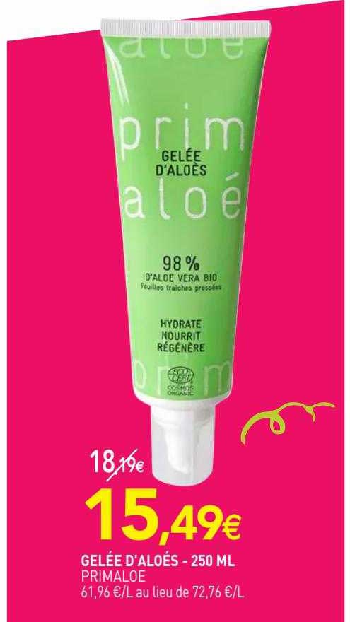 gelée d'aloés primaloe - 250ml
