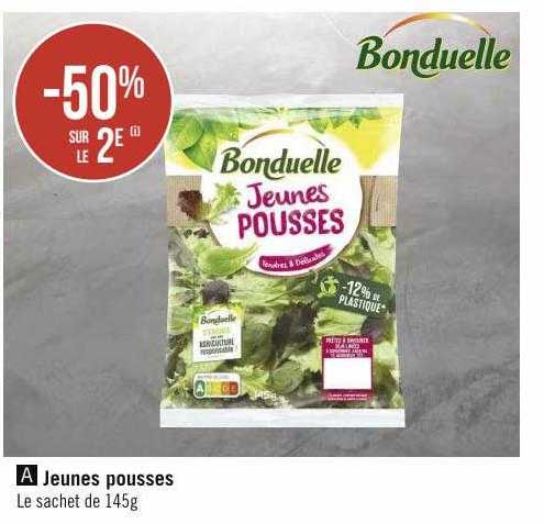 jeunes pousses bonduelle