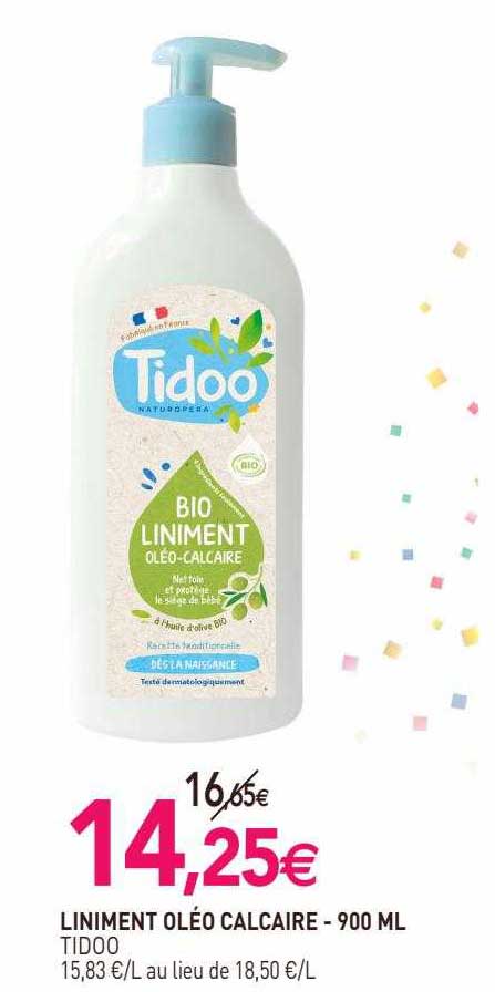 liniment oléo calcaire tidoo - 900ml
