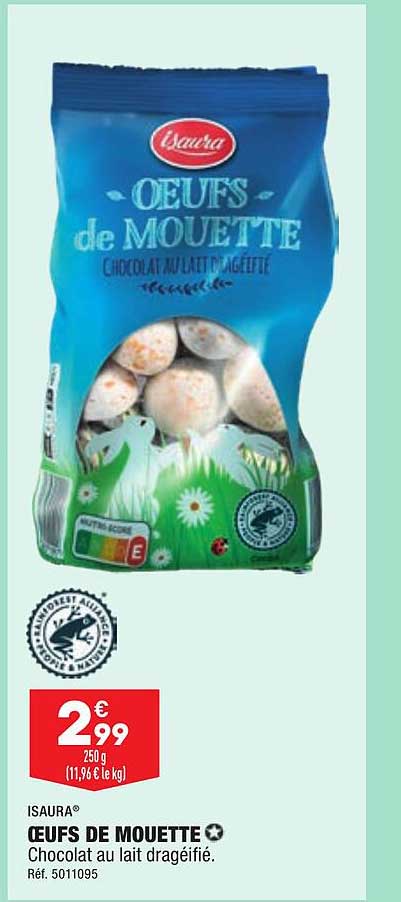 œufs de mouette isaura