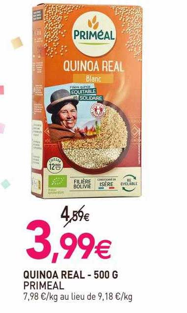 quinoa real priméal - 500 g
