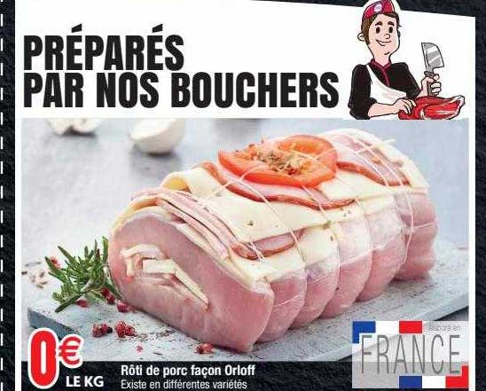 rôti de porc façon orloff
