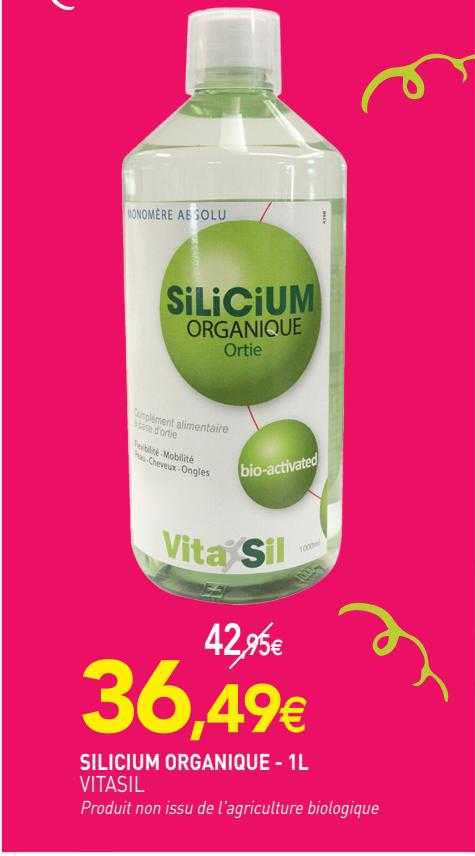 silicium organique vitasil - 1l