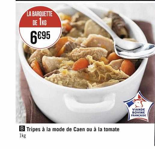 Tripes à La Mode De Caen Ou à La Tomate