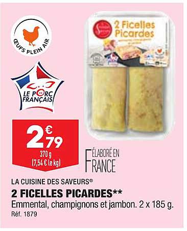 2 Ficelles Picardes La Cuisine Des Saveurs