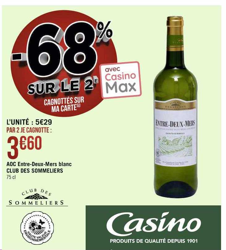 aoc entre-deux-mers blanc club des sommeliers