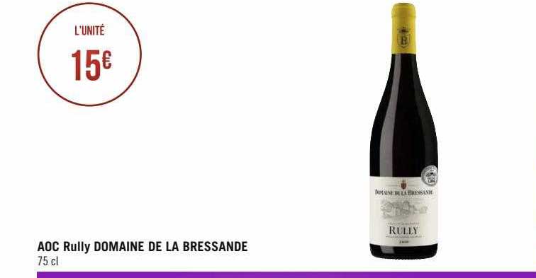 aoc rully domaine de la bressande