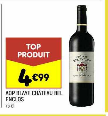 aop blaye château bel enclos
