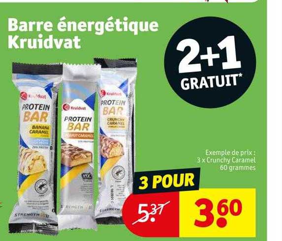 barre énergétique kruidvat