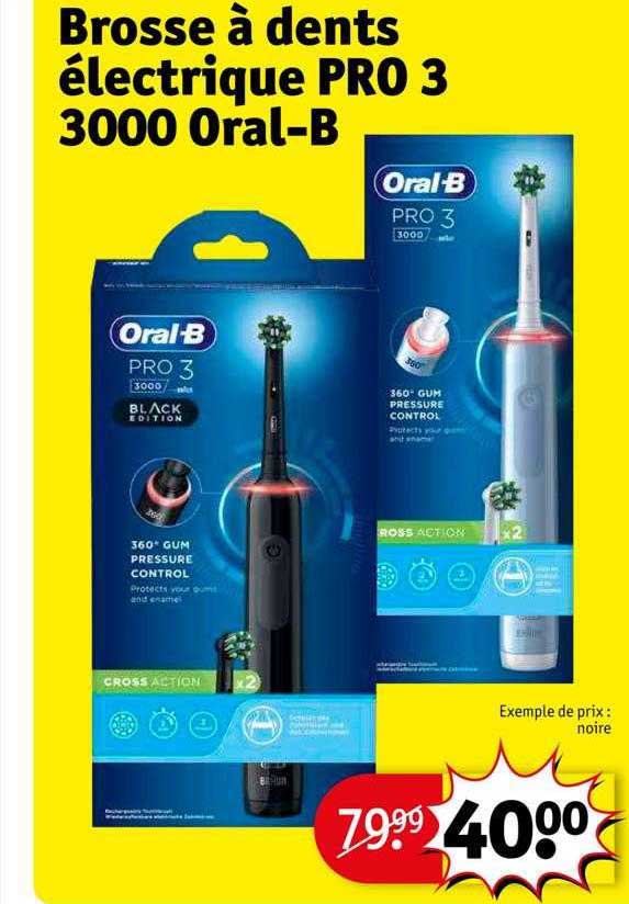 brosse à dents électrique pro 3 3000 oral-b