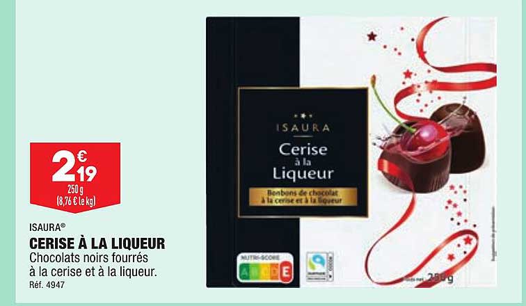 cerise à la liqueur isaura