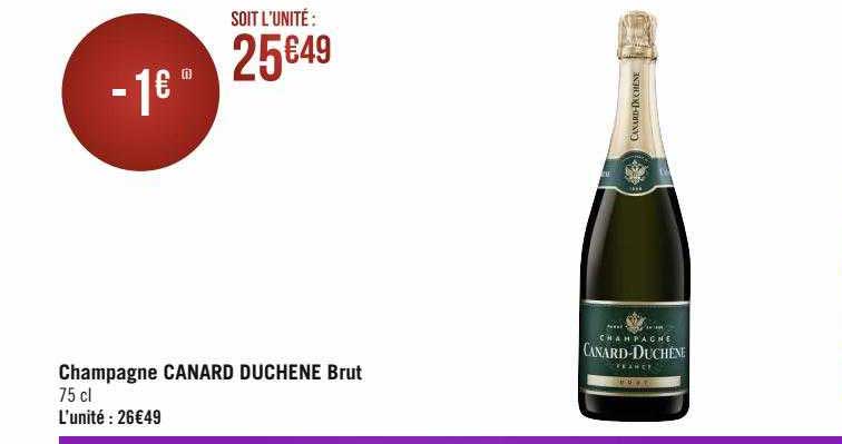 champagne canard duchêne brut