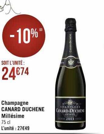 Champagne Canard Duchêne Millésimé