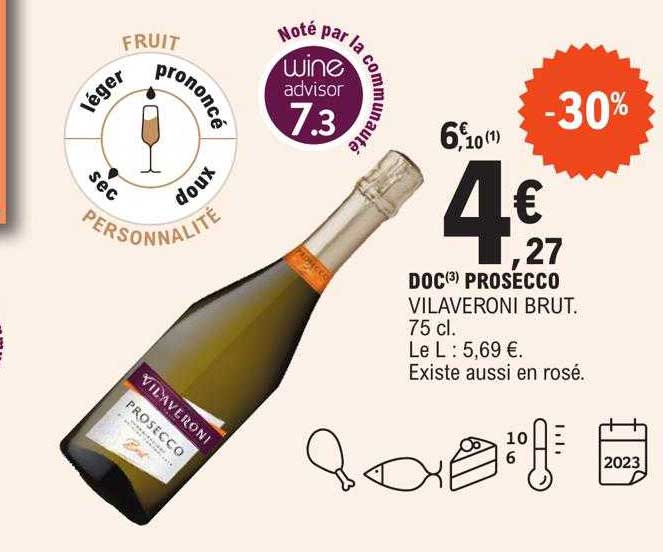 doc prosecco vilaveroni brut