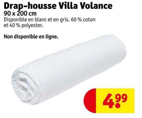 drap-housse villa volance