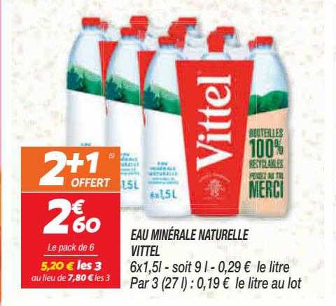 Eau Minérale Naturelle Vittel