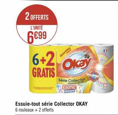 essuie-tout série collector okay