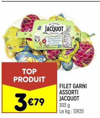 Filet Garni Assorti Jacquot