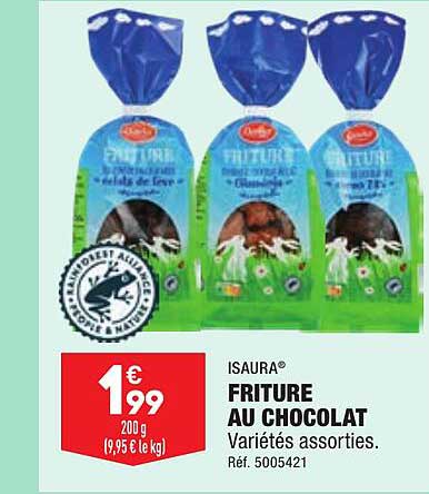 friture au chocolat isaura