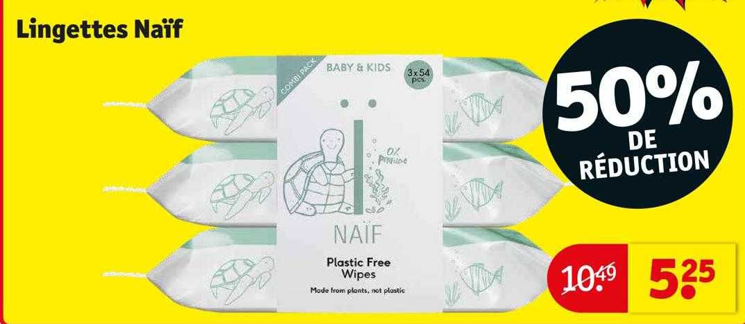 Lingettes Naïf