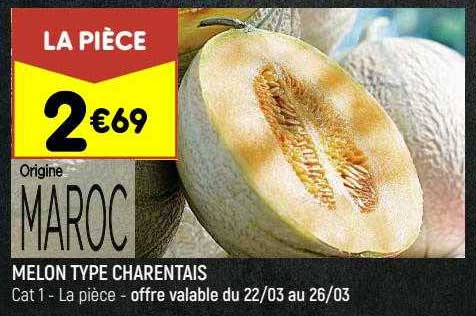 melon type charentais