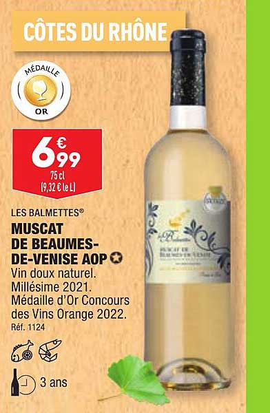 muscat de beaumes-de-venise aop les balmettes