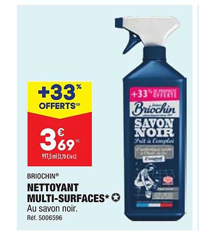 nettoyant multi-surfaces briochin
