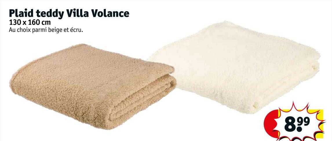 plaid teddy villa volance