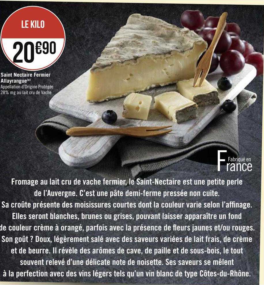 saint nectaire fermier allayrangue