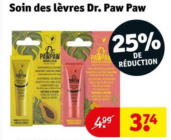 soin des lèvres dr. paw paw