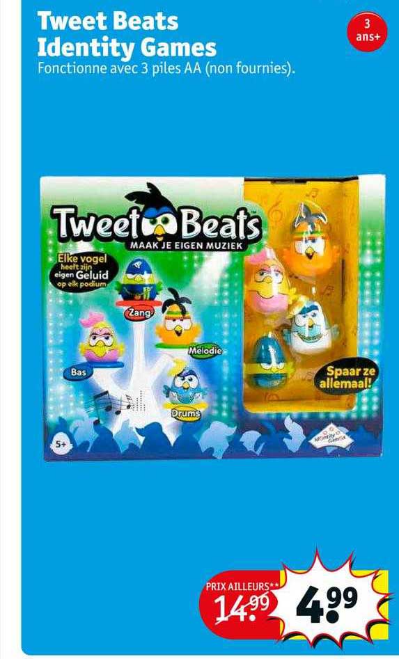 tweet beats identity games